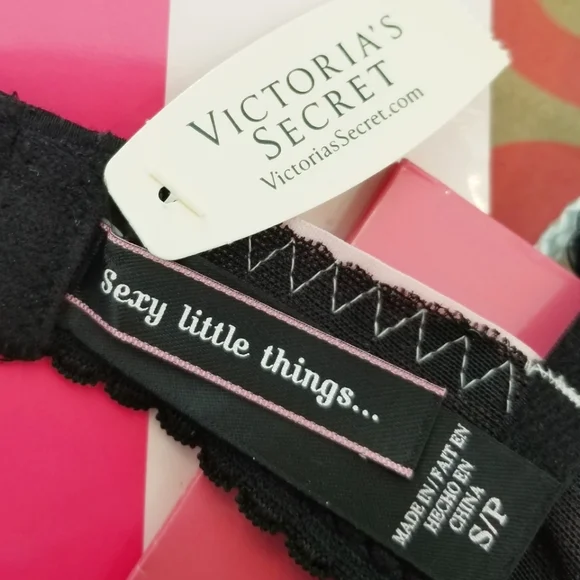 Victoria's Secret Vintage Sexy Little Things Stripe Bodysuit Lingerie Garter NWT